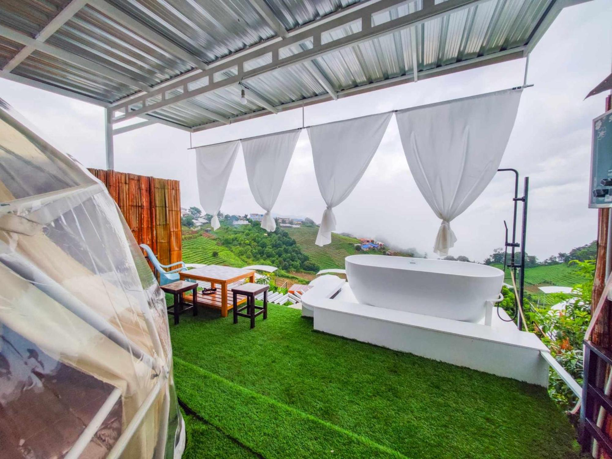 ภูวิมาน ม่อนแจ่ม Hotell Mon Jam Eksteriør bilde